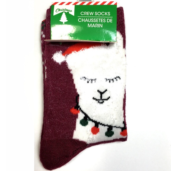 Accessories - *3/$15* Fun Furry Llama Socks